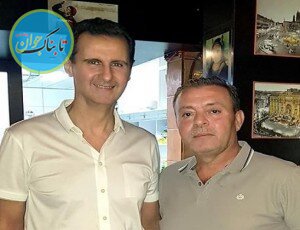 تصاویر بشار اسد در رستورانی در دمشق تصاویر بشار اسد در رستورانی در دمشق