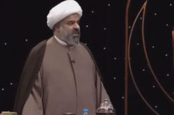 ابراز علاقه ویژه یک روحانی به «کشتی کج» در برنامه زنده + فیلم