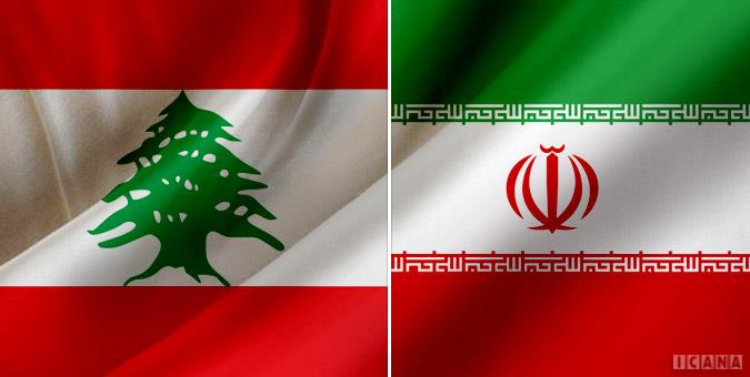 پرچم ایران و لبنان