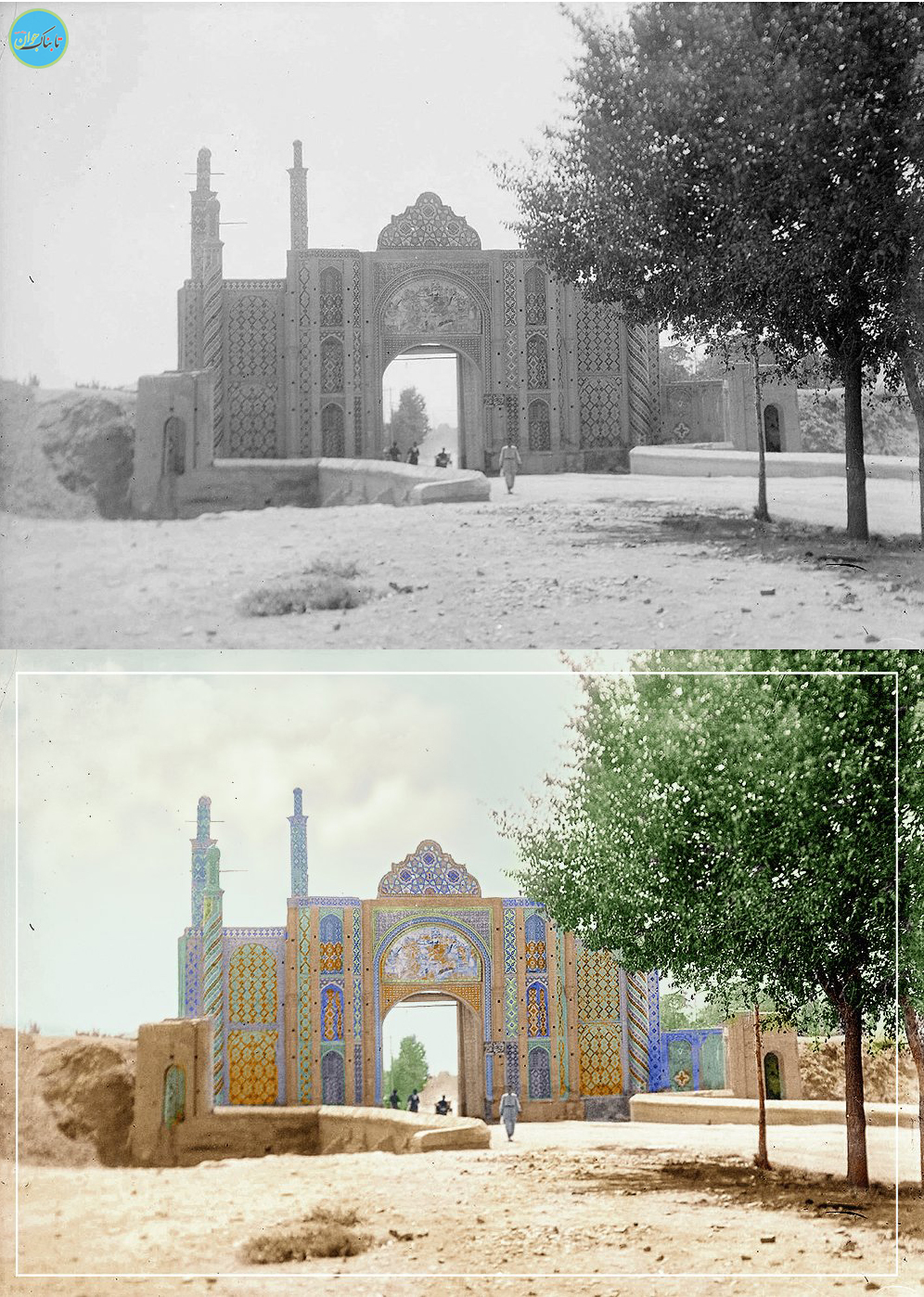 رنگ بازی در عکسهای تاریخی؛ قاجارها رنگی شدند!/مورد عجیب اردشیر زاهدی و دروازه دولت وقتی که بود رنگ بازی در عکسهای تاریخی؛ قاجارها رنگی شدند!/مورد عجیب اردشیر زاهدی و دروازه دولت وقتی که بود